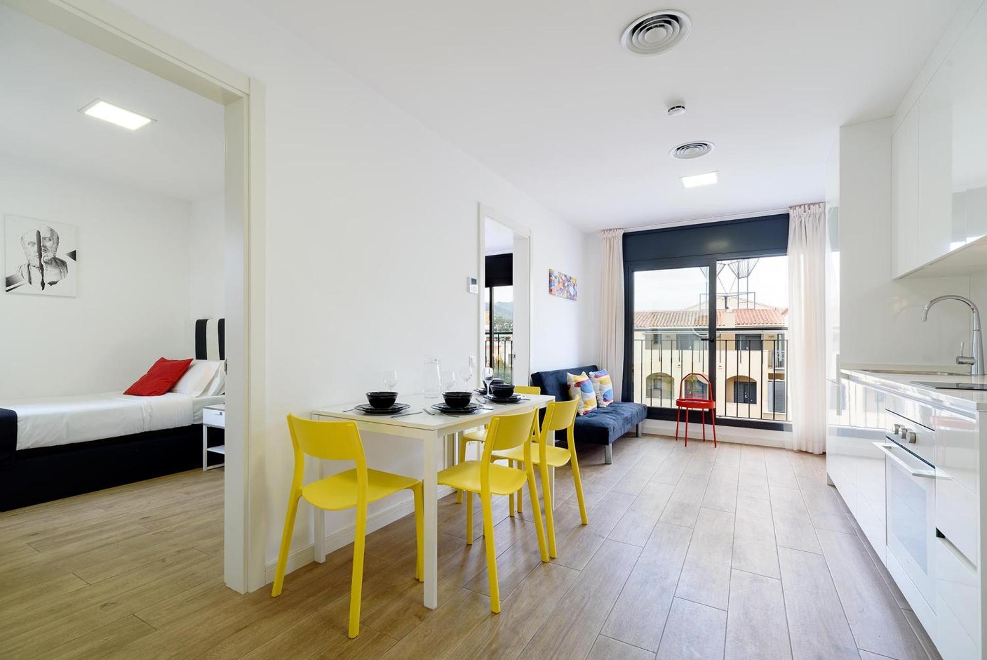 Castell Beach Aparthotel Кастельдафелс Номер фото